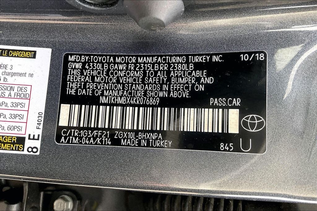 2019 Toyota C-HR XLE