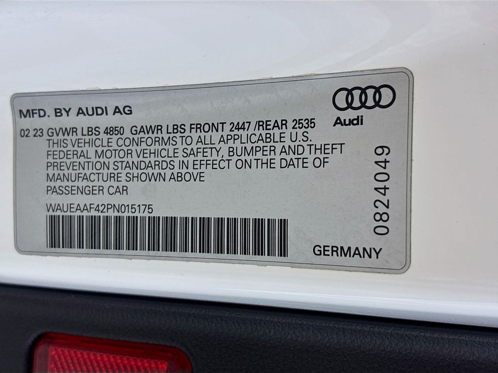 2023 Audi A4 45 S line Premium Plus quattro
